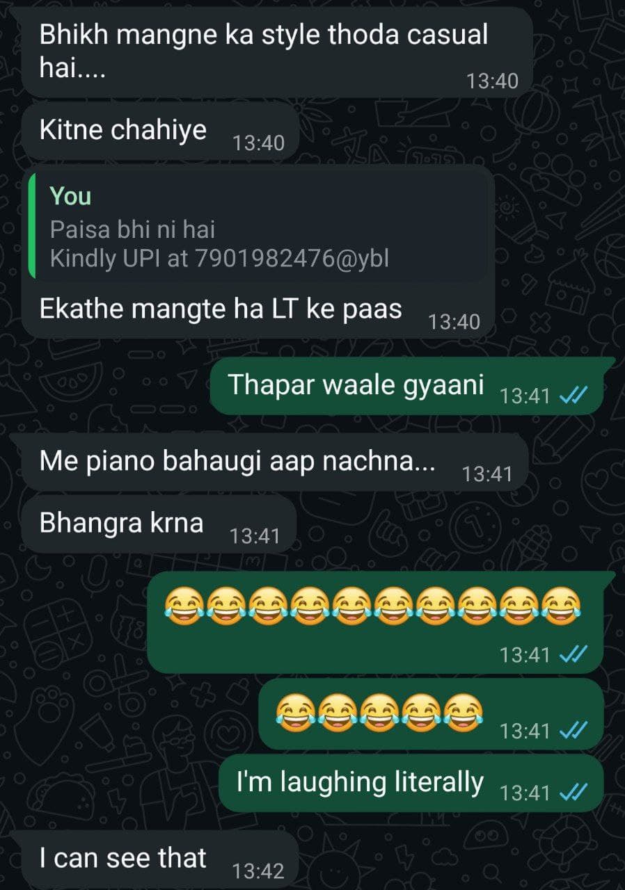 First Step of Our Bonding